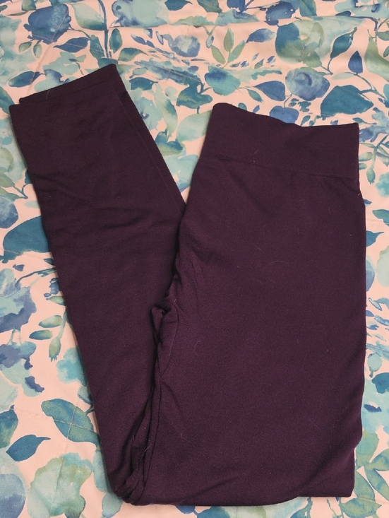 Forever 21 Pants - Womens Plum Fleece Lined Leggings